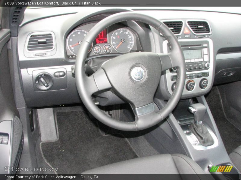 Black Uni / Titan Black 2009 Volkswagen Eos Komfort