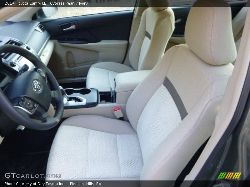 Cypress Pearl / Ivory 2014 Toyota Camry LE