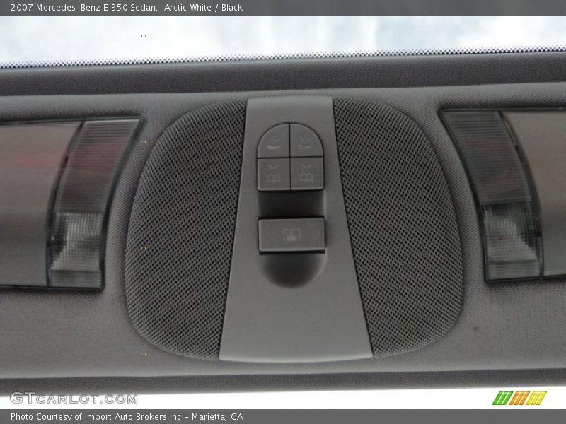 Arctic White / Black 2007 Mercedes-Benz E 350 Sedan