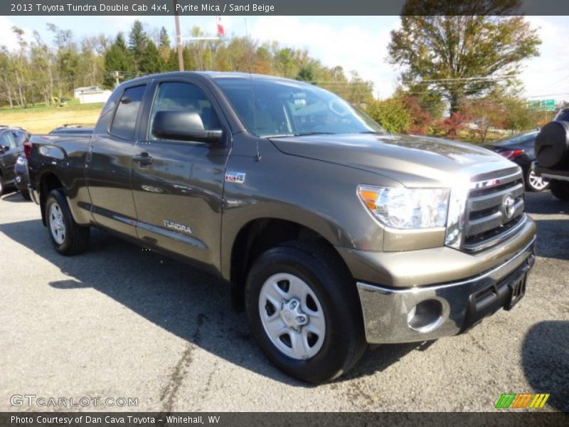 Pyrite Mica / Sand Beige 2013 Toyota Tundra Double Cab 4x4