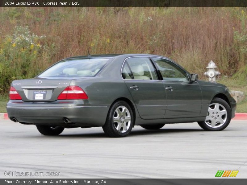 Cypress Pearl / Ecru 2004 Lexus LS 430