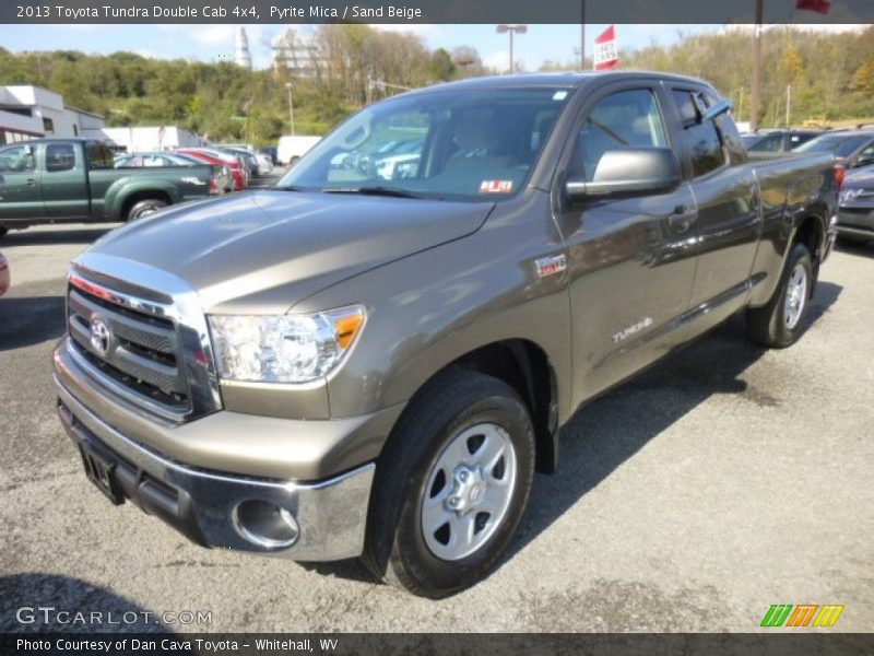 Pyrite Mica / Sand Beige 2013 Toyota Tundra Double Cab 4x4