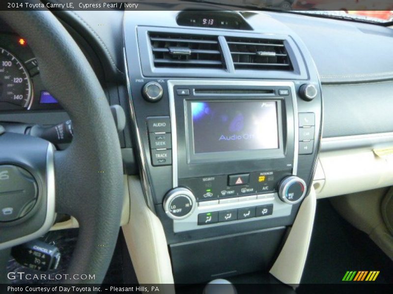 Cypress Pearl / Ivory 2014 Toyota Camry LE
