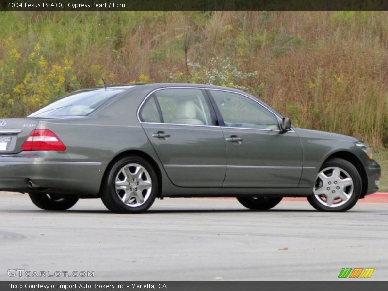 Cypress Pearl / Ecru 2004 Lexus LS 430
