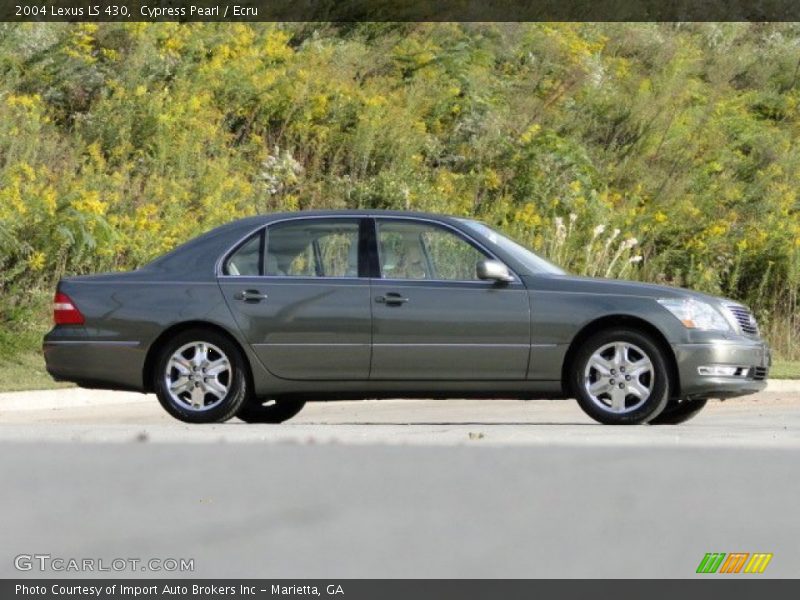 Cypress Pearl / Ecru 2004 Lexus LS 430