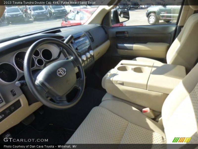 Pyrite Mica / Sand Beige 2013 Toyota Tundra Double Cab 4x4