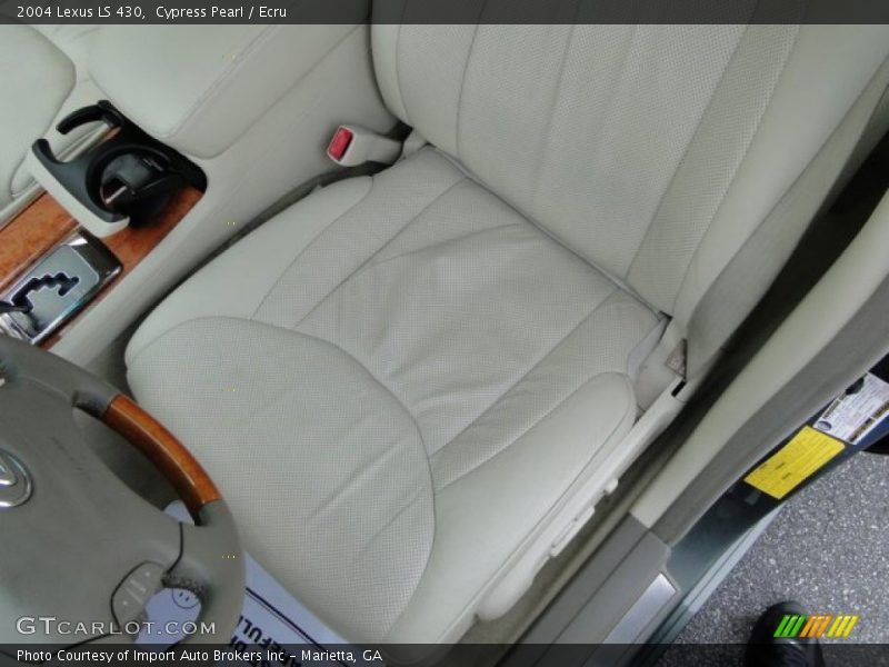 Cypress Pearl / Ecru 2004 Lexus LS 430