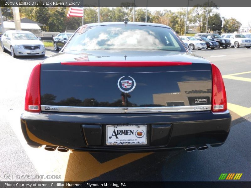 Black Raven / Ebony 2008 Cadillac DTS