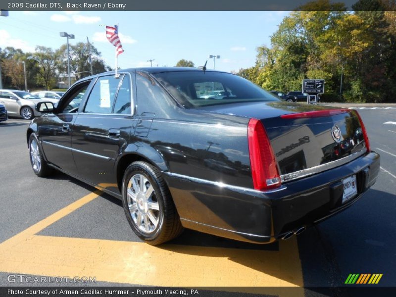 Black Raven / Ebony 2008 Cadillac DTS