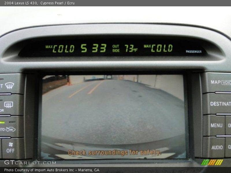 Cypress Pearl / Ecru 2004 Lexus LS 430