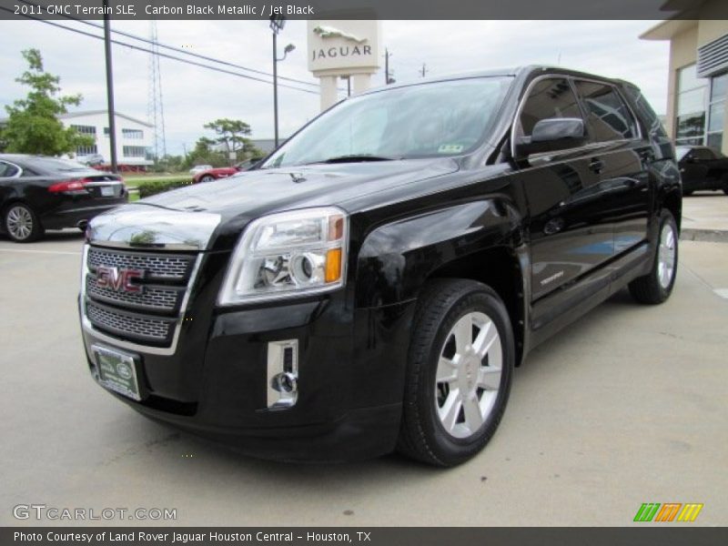 Carbon Black Metallic / Jet Black 2011 GMC Terrain SLE