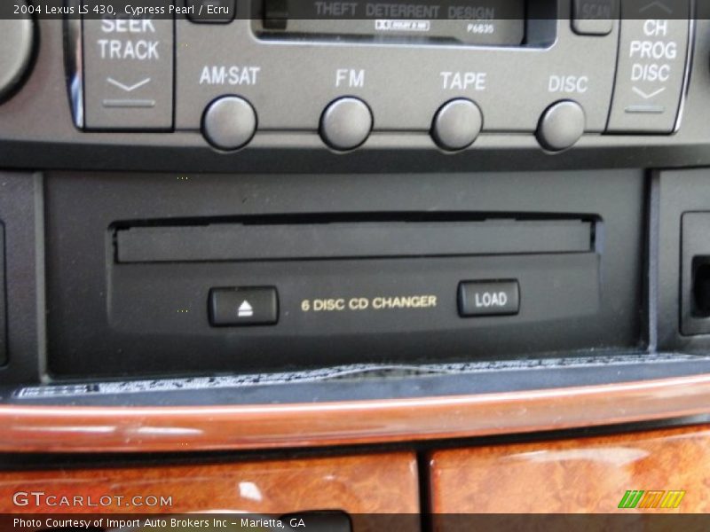 Cypress Pearl / Ecru 2004 Lexus LS 430