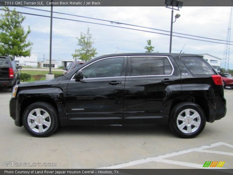 Carbon Black Metallic / Jet Black 2011 GMC Terrain SLE