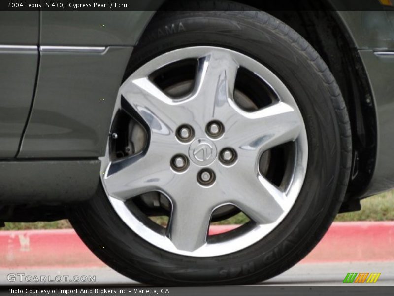 Cypress Pearl / Ecru 2004 Lexus LS 430