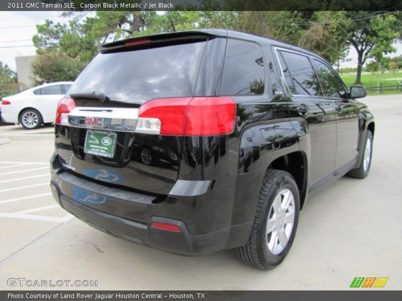Carbon Black Metallic / Jet Black 2011 GMC Terrain SLE