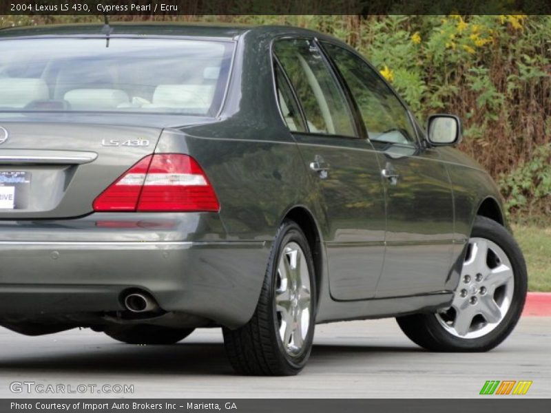Cypress Pearl / Ecru 2004 Lexus LS 430