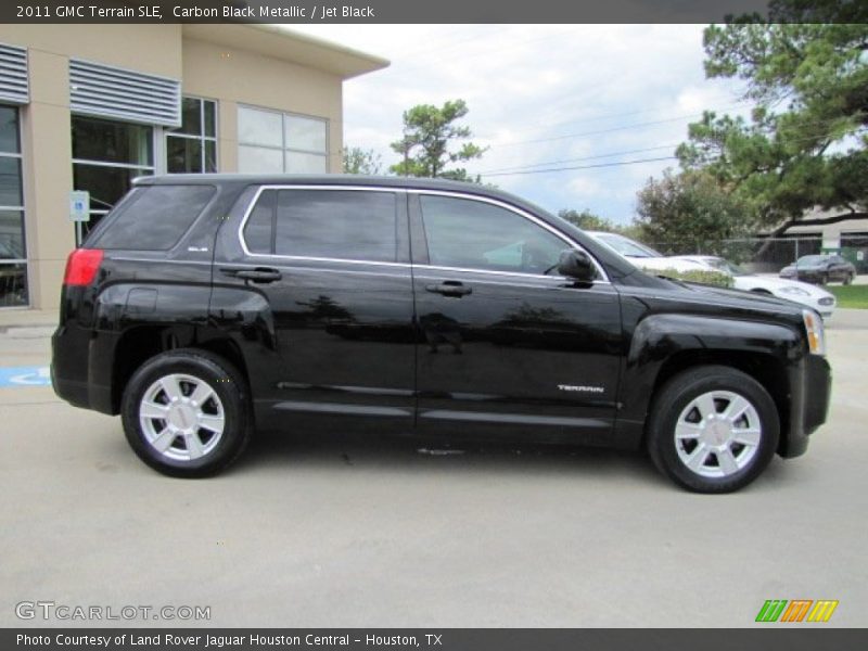 Carbon Black Metallic / Jet Black 2011 GMC Terrain SLE
