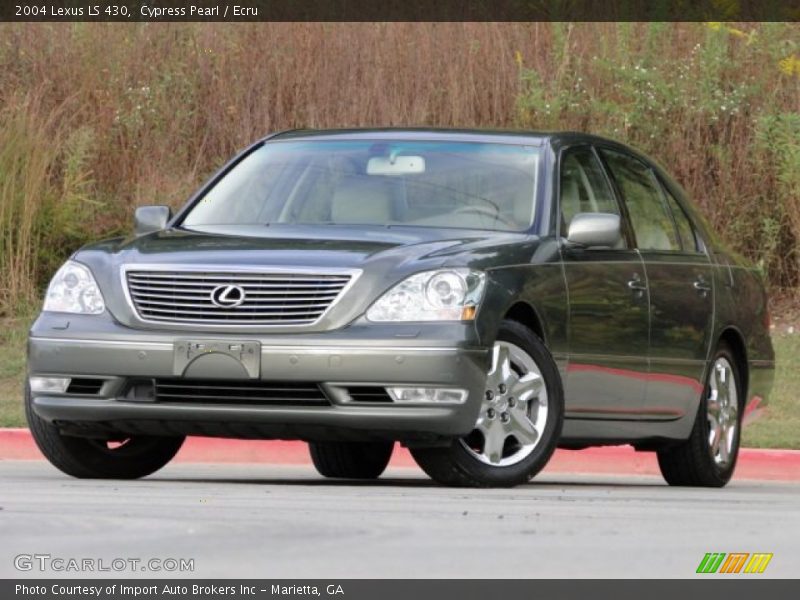 Cypress Pearl / Ecru 2004 Lexus LS 430