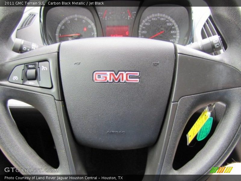 Carbon Black Metallic / Jet Black 2011 GMC Terrain SLE