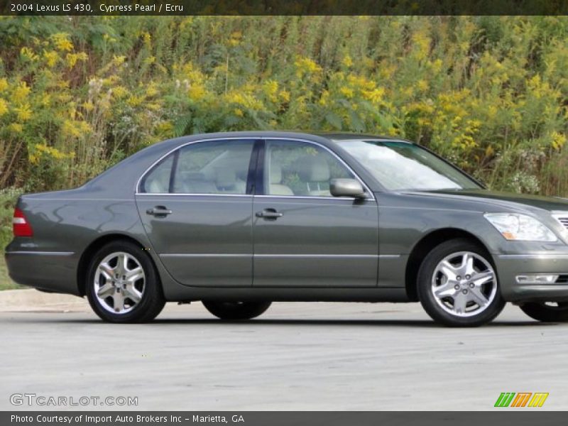 Cypress Pearl / Ecru 2004 Lexus LS 430