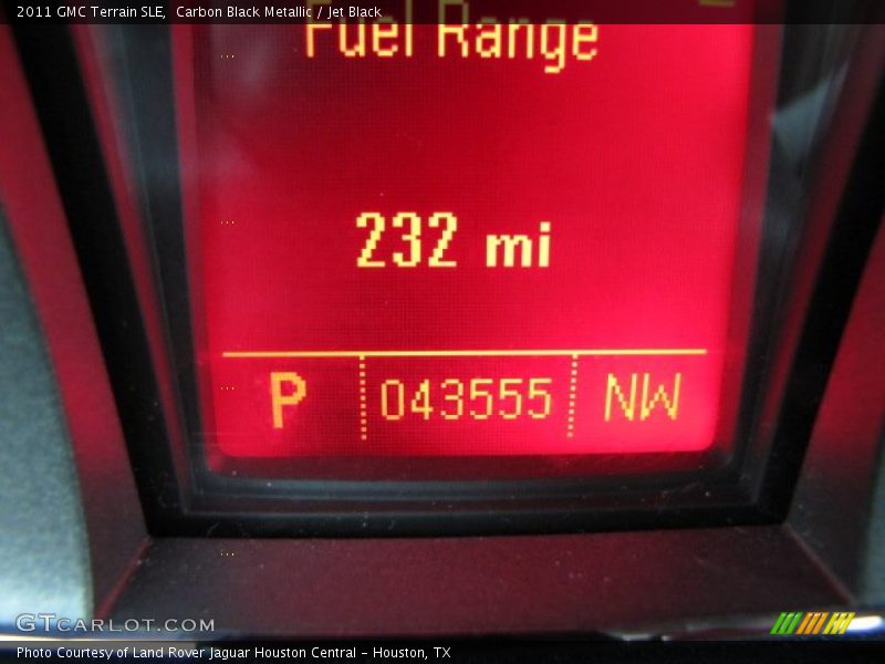 Carbon Black Metallic / Jet Black 2011 GMC Terrain SLE
