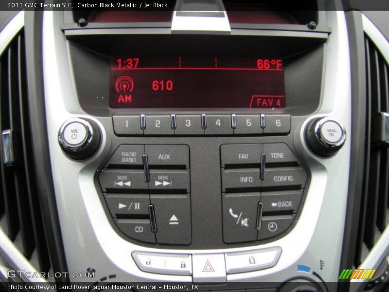 Carbon Black Metallic / Jet Black 2011 GMC Terrain SLE