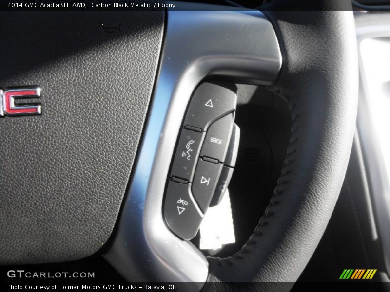 Carbon Black Metallic / Ebony 2014 GMC Acadia SLE AWD
