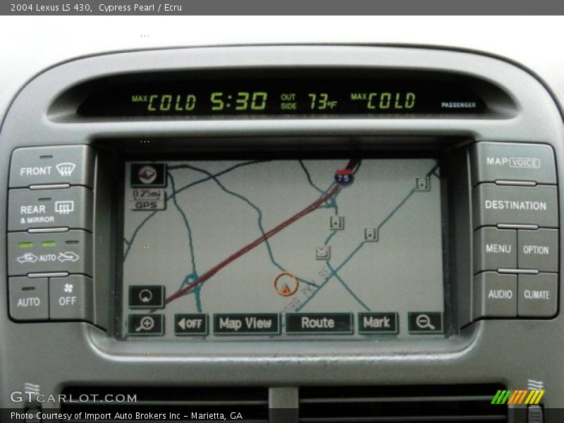 Cypress Pearl / Ecru 2004 Lexus LS 430