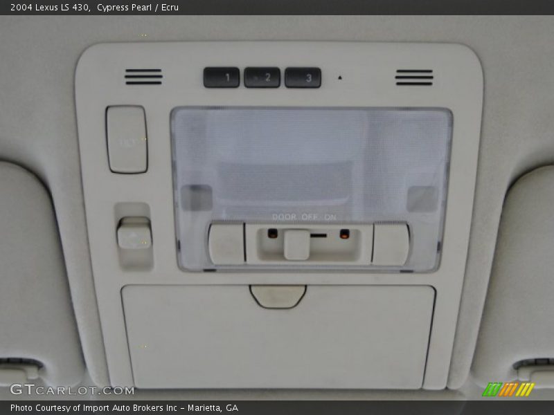 Cypress Pearl / Ecru 2004 Lexus LS 430
