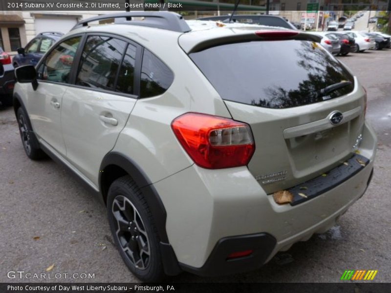 Desert Khaki / Black 2014 Subaru XV Crosstrek 2.0i Limited