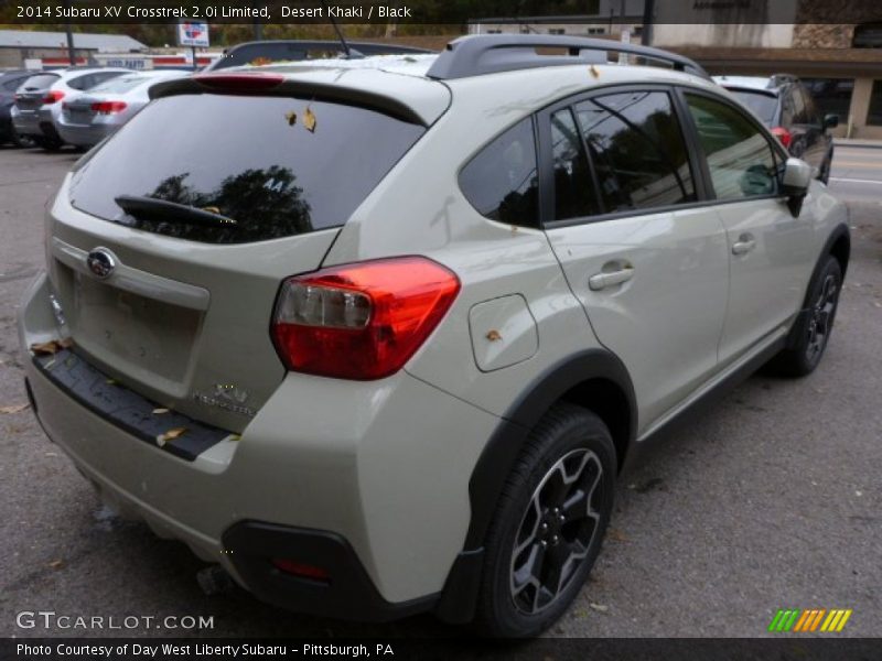 Desert Khaki / Black 2014 Subaru XV Crosstrek 2.0i Limited