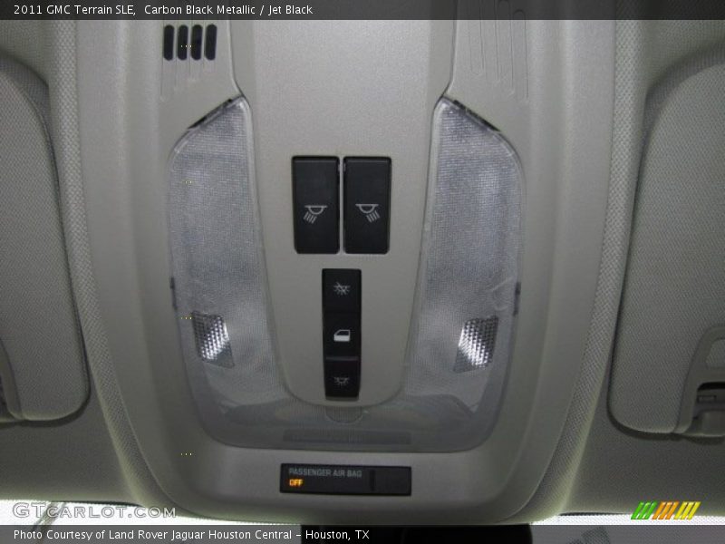 Carbon Black Metallic / Jet Black 2011 GMC Terrain SLE