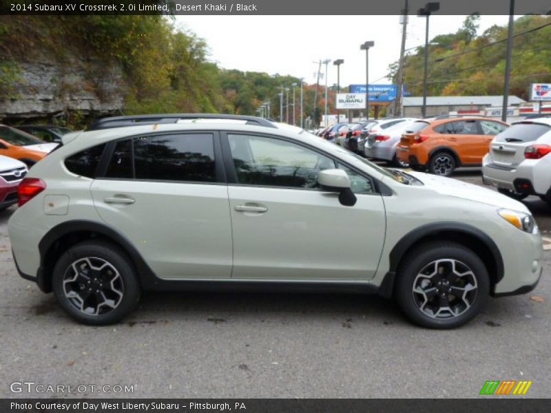 Desert Khaki / Black 2014 Subaru XV Crosstrek 2.0i Limited