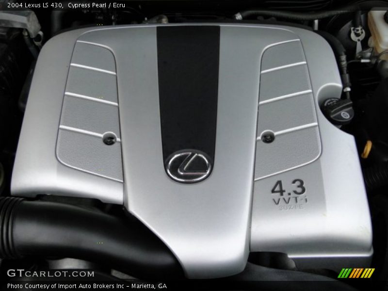 Cypress Pearl / Ecru 2004 Lexus LS 430