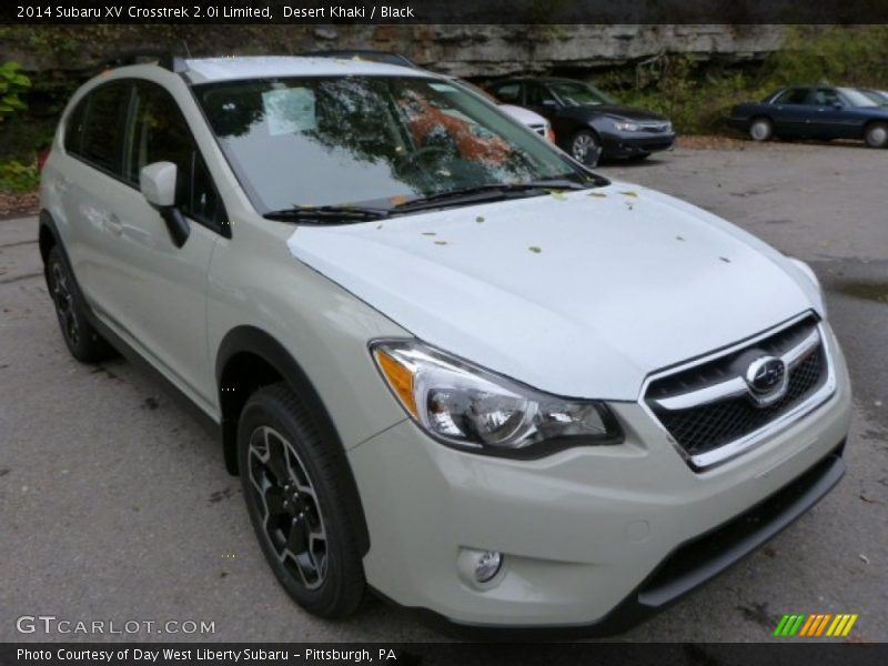 Desert Khaki / Black 2014 Subaru XV Crosstrek 2.0i Limited