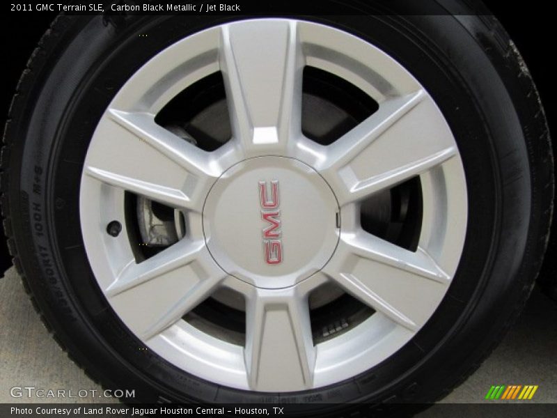 Carbon Black Metallic / Jet Black 2011 GMC Terrain SLE