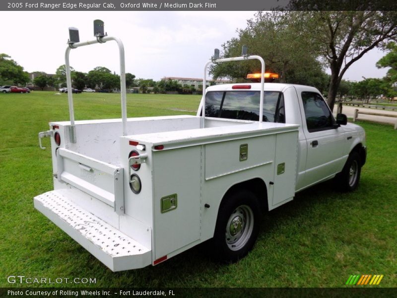 Oxford White / Medium Dark Flint 2005 Ford Ranger Edge Regular Cab