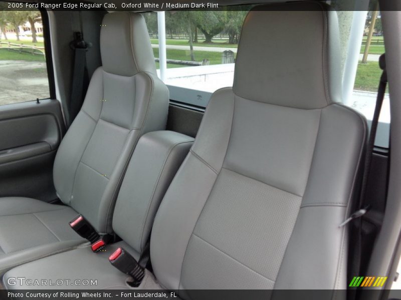 Oxford White / Medium Dark Flint 2005 Ford Ranger Edge Regular Cab