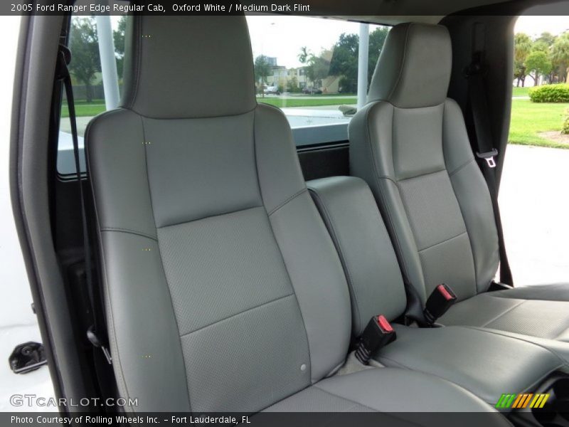 Oxford White / Medium Dark Flint 2005 Ford Ranger Edge Regular Cab