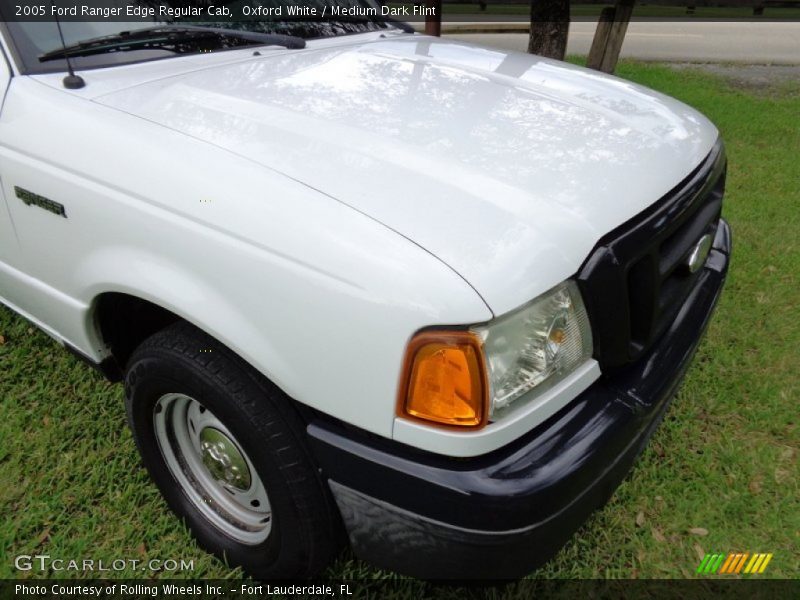 Oxford White / Medium Dark Flint 2005 Ford Ranger Edge Regular Cab