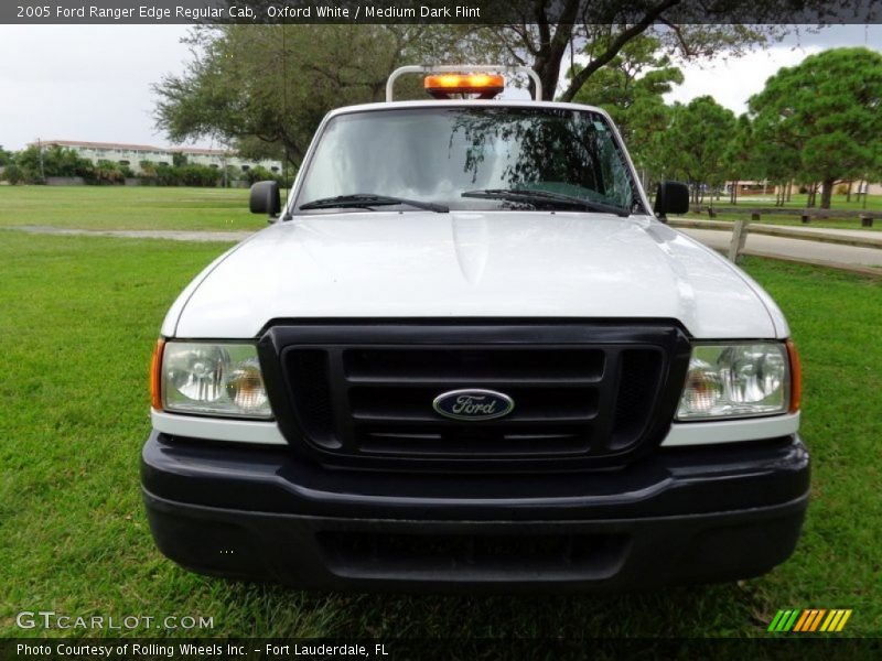 Oxford White / Medium Dark Flint 2005 Ford Ranger Edge Regular Cab