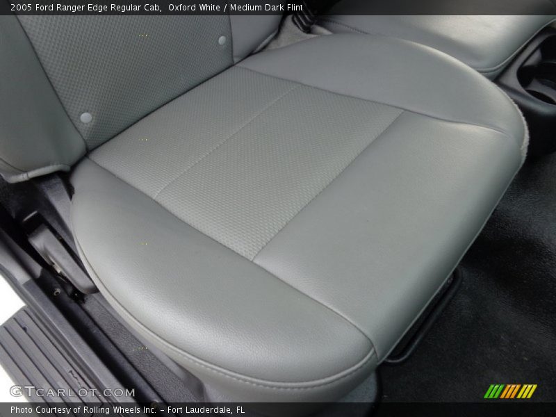 Oxford White / Medium Dark Flint 2005 Ford Ranger Edge Regular Cab