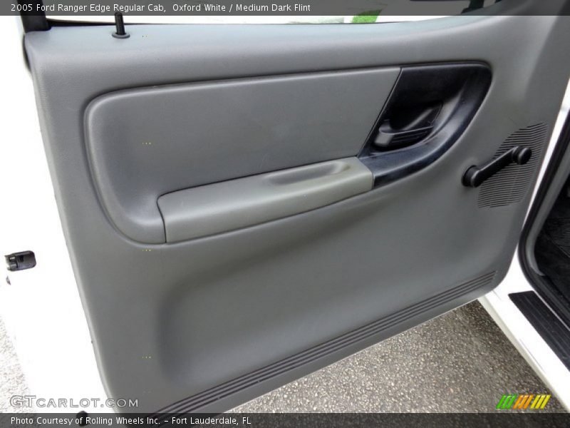 Oxford White / Medium Dark Flint 2005 Ford Ranger Edge Regular Cab