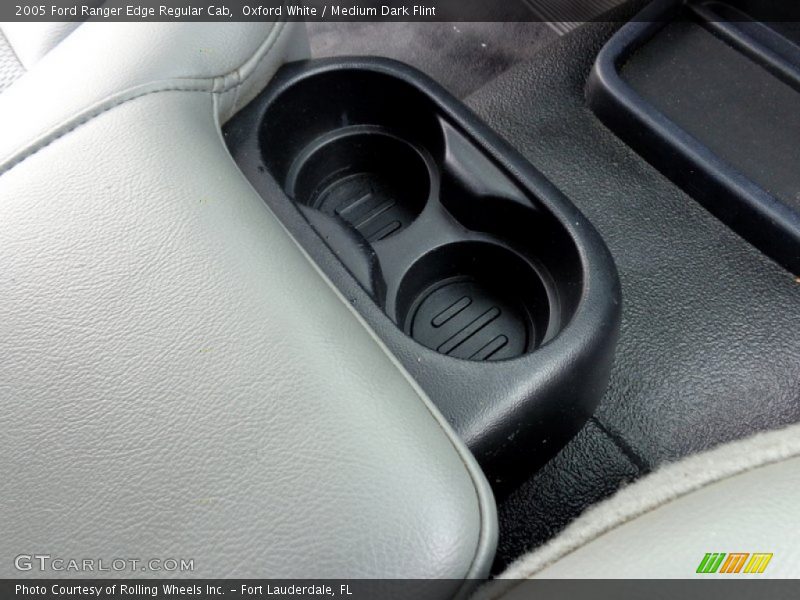 Oxford White / Medium Dark Flint 2005 Ford Ranger Edge Regular Cab
