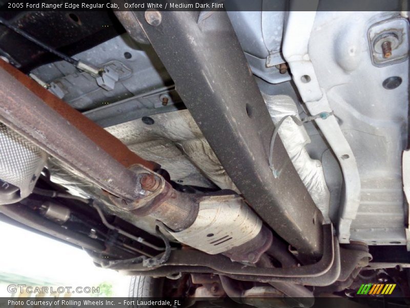 Oxford White / Medium Dark Flint 2005 Ford Ranger Edge Regular Cab