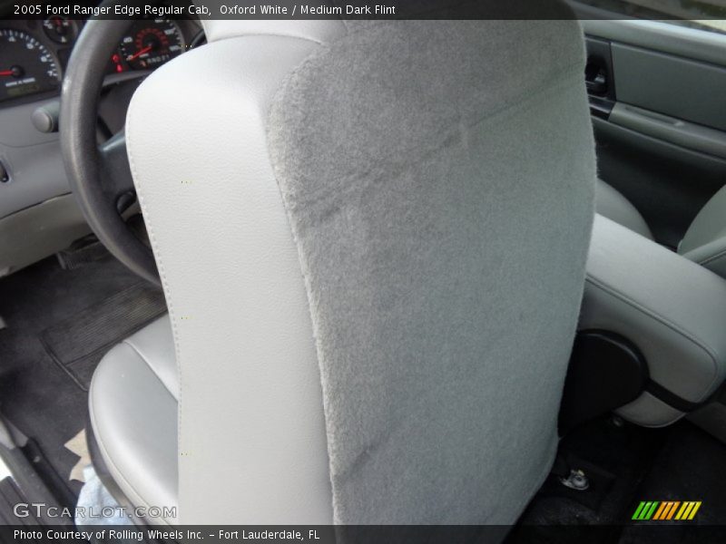 Oxford White / Medium Dark Flint 2005 Ford Ranger Edge Regular Cab