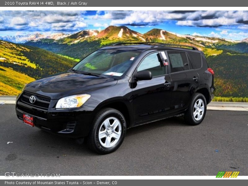 Black / Ash Gray 2010 Toyota RAV4 I4 4WD