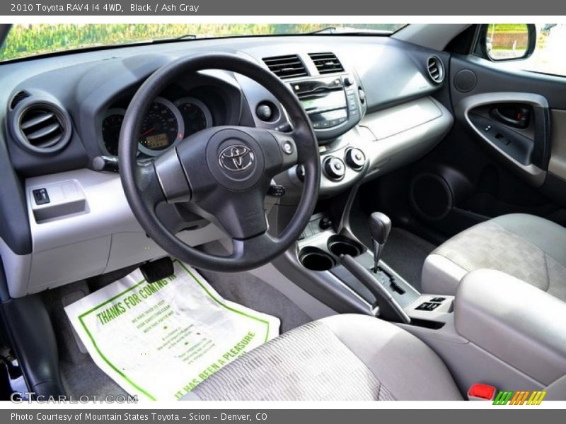 Black / Ash Gray 2010 Toyota RAV4 I4 4WD