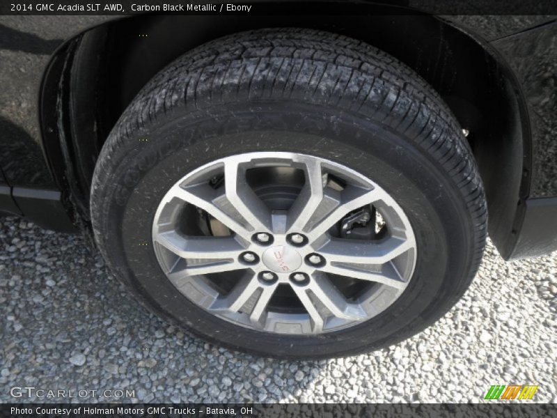 Carbon Black Metallic / Ebony 2014 GMC Acadia SLT AWD