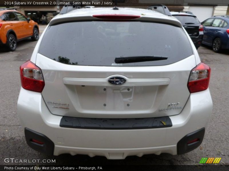 Satin White Pearl / Ivory 2014 Subaru XV Crosstrek 2.0i Limited